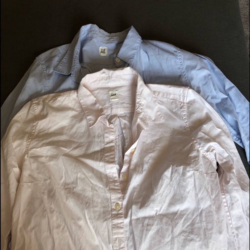 Maternity- Gap Button Down - image 1